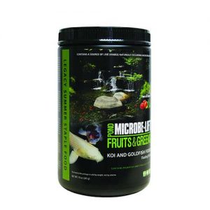 Microbe-Lift Summer Staple Pellets with Fruits and Greens - 10 oz - MLLFGSM