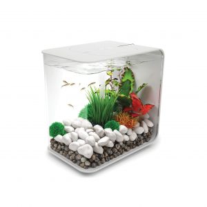 biOrb FLOW 15 Aquarium with LED Light - 4 gallon - white - 72030 - Opened Box / New