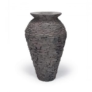 Aquascape Medium Stacked Slate Urn - 78207