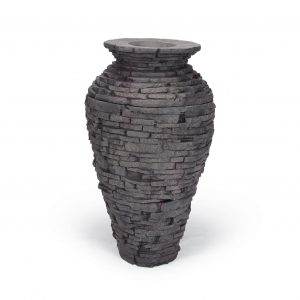 Aquascape Small Stacked Slate Urn - 98939
