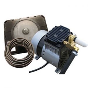 EasyPro Aeration System with 100ft of weighted airline for up to 1 Acre Pond - PA34W-S