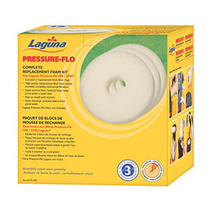 Laguna Pressure-Flo Foam Kit for Pressure-Flo 700 UVC Filter - 3 Pads - PT1501