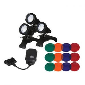 Pondmaster Three LED Light Kit - 3 - 2.0 W LED Lights - 02389