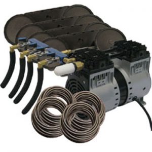 EasyPro Aeration System with 600ft of weighted airline for up to 4 Acre Pond - PA86W-S