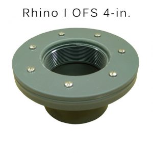 Aquadyne Rhino 4in Overflow or Side Wall Return Drain - RHOFS-4