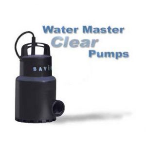 Savio WaterMaster Clear Pond Pumps - 1200 GPH - WMC1200