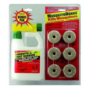 Summit Mosquito Dunks and Mosquito and Gnat Barrier Combo Pack - 106-4