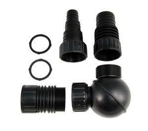 Aquascape AquaForce Pump Discharge Fitting Kit 1000/1800/2700/3600/5200 & 4000-8000 GPH - 91075