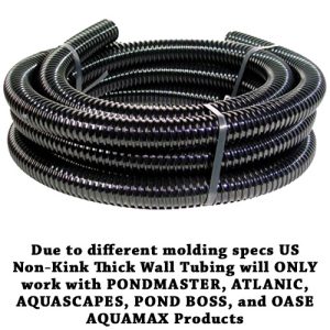 Kink-Free Tubing 1 1/2in  x 100ft US Black - AZ-US112x100