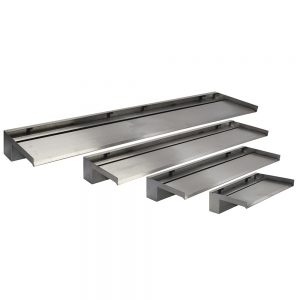 EasyPro Stainless Steel Vianti Falls with 15in Deep Lip - 35.5in Weir - SSS1535