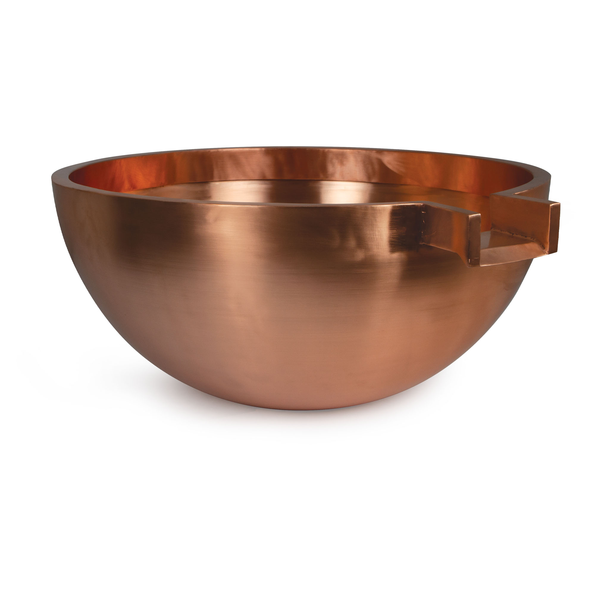 3 Beautiful Steel Lined Copper Bowls