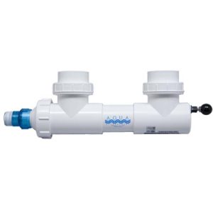 Aqua Ultraviolet 15 watt UV 2in ports white with Wiper - A00013