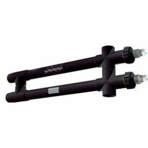 Aqua Ultraviolet 80 watt UV with 2in ports black without Wiper - A00084