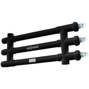 Aqua Ultraviolet 120 watt UV with 2in ports black without Wiper - A00123