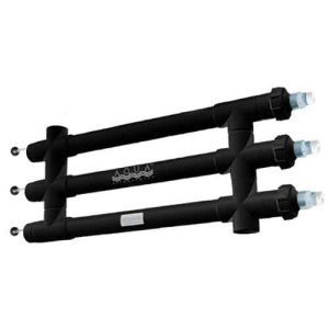 Aqua Ultraviolet 120 watt UV 2in ports black with Wiper - A00124