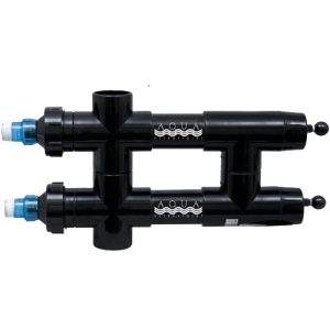 Aqua Ultraviolet 114 w UV 3/4in Ports Black Unions with Wiper - A00117