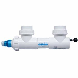 Aqua Ultraviolet 8 watt UV 3/4in ports unions with Wiper - A00004