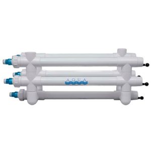 Aqua Ultraviolet 200 watt UV 2in Unions white with Wiper - A00202