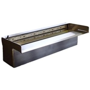 Savio 60in Stainless Steel NiteFalls Spillway - SSF60