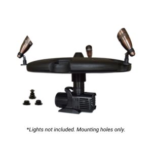Anjon 1.25HP Floating Fountain with 200' Cord & 5 Patterns - AFF125200