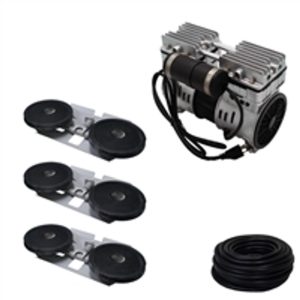 Savio2 Aeration System 3 with 1HP Air Pump-Double Diffusers (x3)-100ft Weighted Tubing (x3) - SAS3