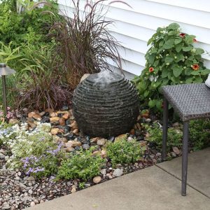 Aquascape Extra Small Stacked Slate Sphere Fountain Kit - 78249