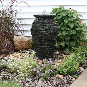 Aquascape Extra Small Stacked Slate Urn Fountain Kit - 78250