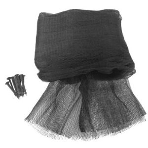 Easypro 3/4in / 15in X 15in Prepackaged Premium Pond Cover Netting includes 8 stakes - NP1515