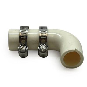 Matala Outer L-Tube 1pc + Clamp for HK40 & 60 & 80 - HK-TC18